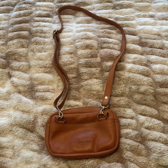Parker Clay Desta Belt Bag in Rust Brown - Picture 11 of 16